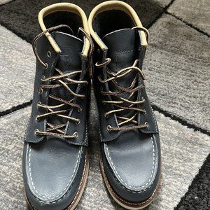 Womens Red Wing 6" Heritage Classic Moc Toe Boot Soft Toe Indigo Legacy 5.5 B  G